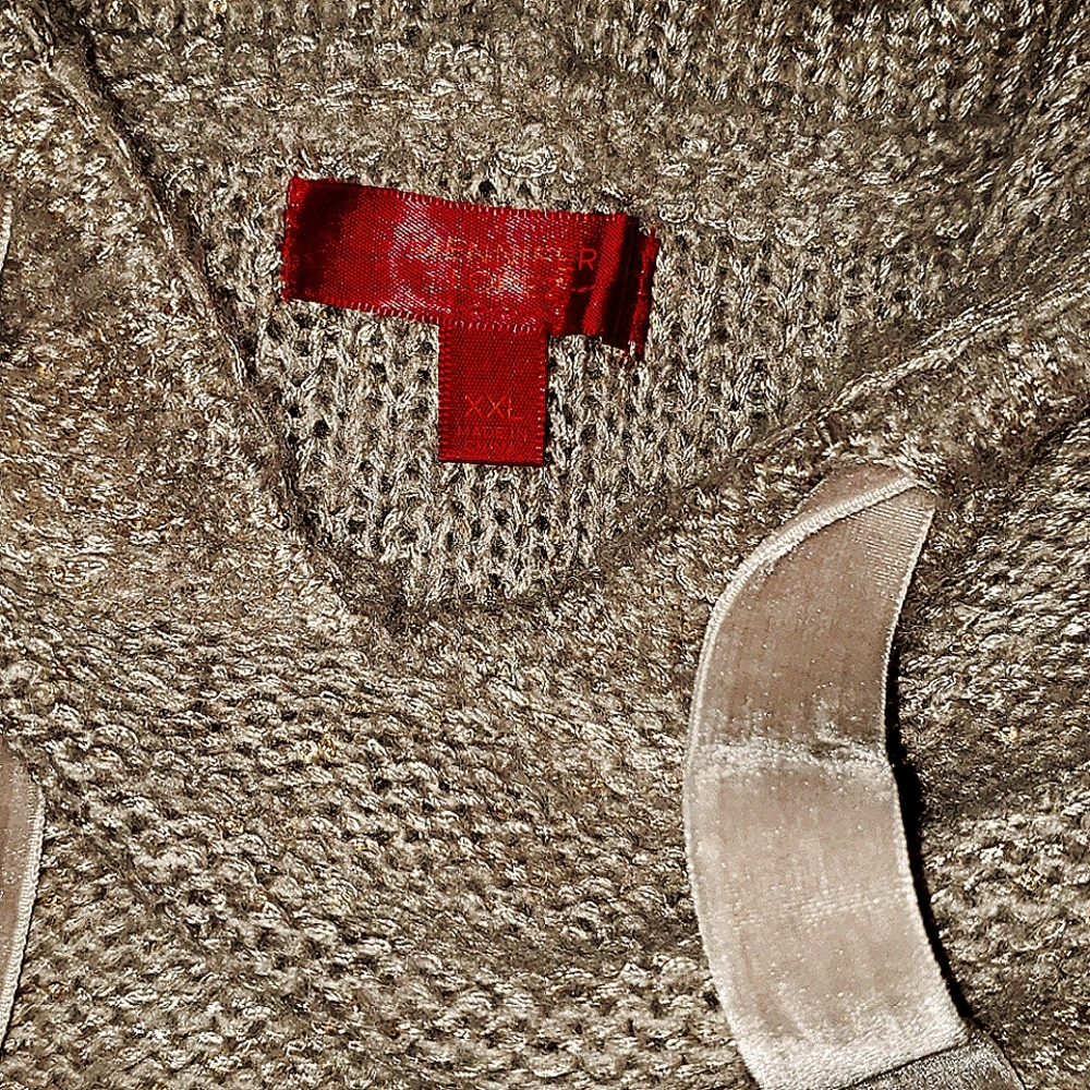 Hooded Sweater by Jennifer Lopez sz: XXL - Picture 2 of 3